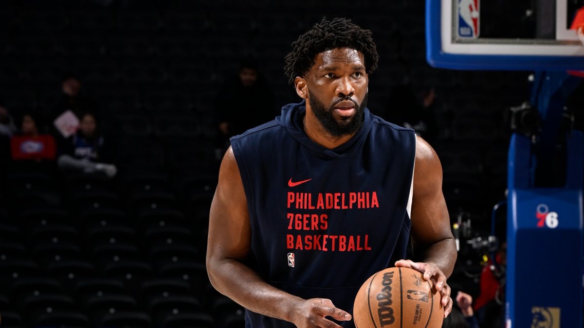 Joel Embiid has lateral meniscus injury in left knee, Sixers say – NBC ...