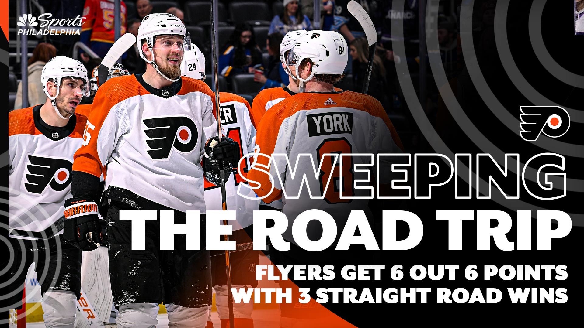 No Blues Here: Flyers Sweep Trip, Pick Up 4th Straight Win By Beating ...