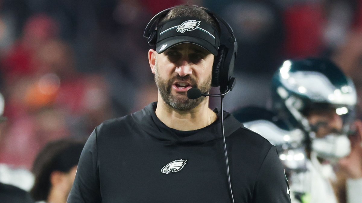 Eagles Nick Sirianni Asked If Hes Concerned About Job Status Nbc Sports Philadelphia