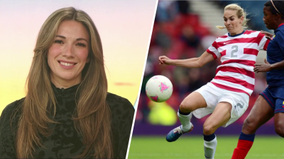 Taryn Hatcher on how her love for sports started watching Heather Mitts