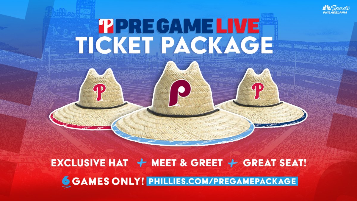 Phillies Pregame Live ticket package is back for 2024 season NBC