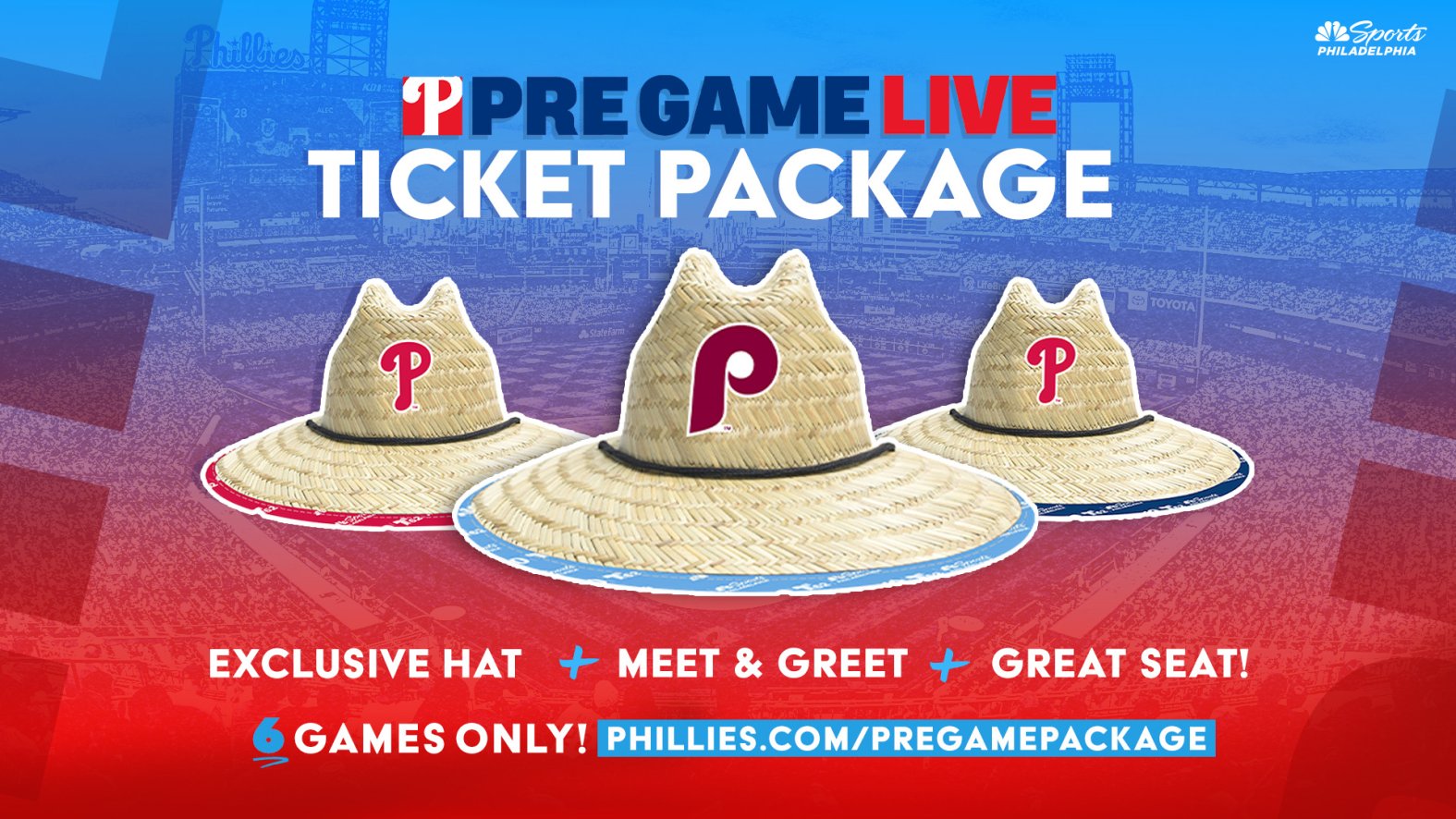 Phillies Pregame Live ticket package is back for 2025 season – NBC ...