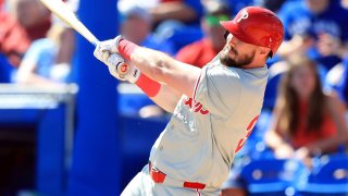 MLB: FEB 24 Spring Training - Phillies at Blue Jays