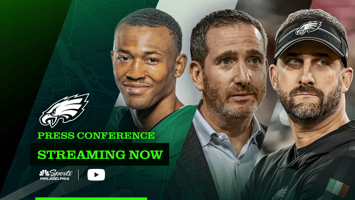 Nbc Conference Watch DeVonta Smith, Howie Roseman, Nick Sirianni press conference ...