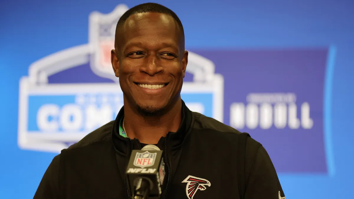 Raheem Morris says he felt like Taylor Swift after Michael Penix Jr. pick NBC Sports Philadelphia
