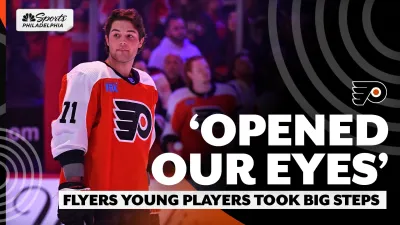 Briere on Flyers' youth: ‘A lot of players have opened our eyes'