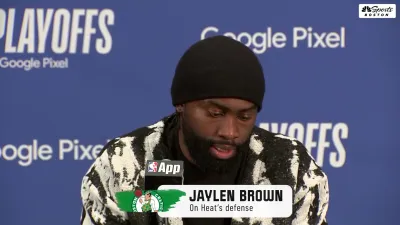 Jaylen Brown: Heat “embraced” physicality more than Celtics