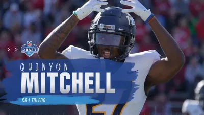 Instant analysis following Eagles selection of Toledo CB Quinyon Mitchell