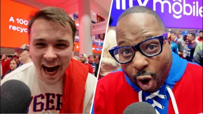 Knicks fans tried to take over the Wells Fargo Center but the Sixers shut em down in Game 3