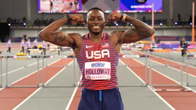 Grant Holloway looking for redemption in Paris