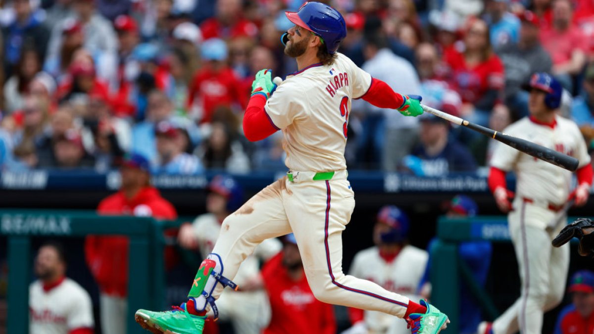 Phillies setzt Bryce Harper auf die Vaterschaftsliste und ruft Cody Clemens an – NBC Sports Philadelphia