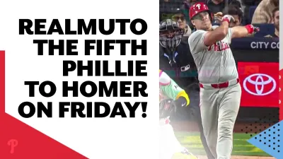 J.T. Realmuto joins the homer party with a two-run shot, his fourth of the year