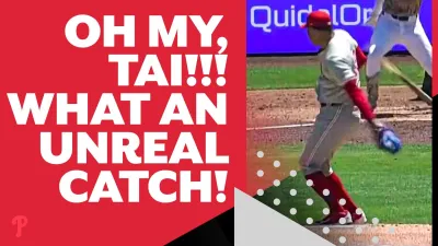 UNBELIEVABLE! What a play from Taijuan Walker!!!