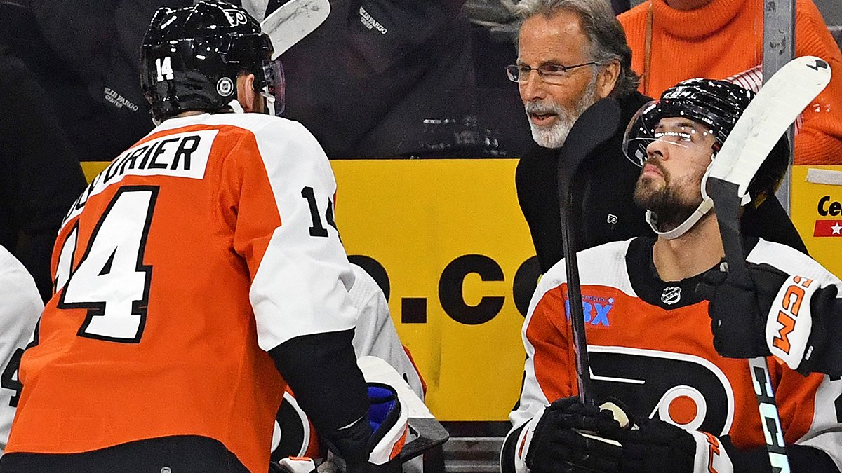 Tortorella: Flyers’ top line has been ‘brutal’ defensively, it can ‘rectify that’