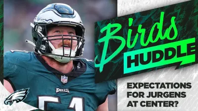 Expectations for Cam Jurgens & the Eagles' offensive line without Jason Kelce?