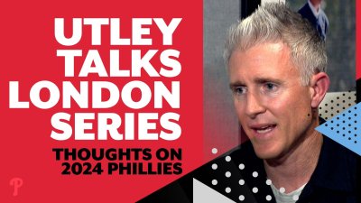 Utley on London Series, baseball in the UK & the Phillies' outlook