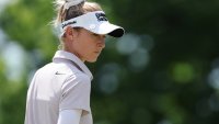 Video: Nelly Korda keeps hitting ball into water, gets 10 on par 3 at Women's Open in Pa.