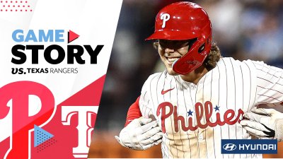 Offense leads Phillies to crush Rangers, 11-4; best 50-game start in franchise history