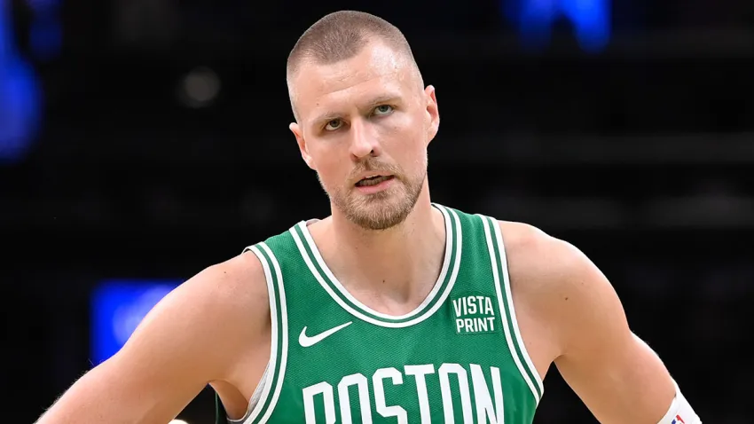 Celtics big man Kristaps Porzingis