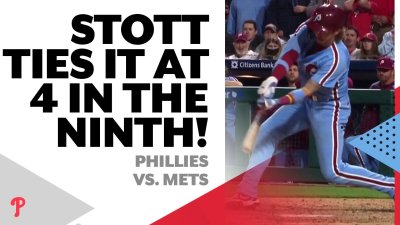 TIED IN THE 9TH! BRYSON STOTT RBI BASE HIT!