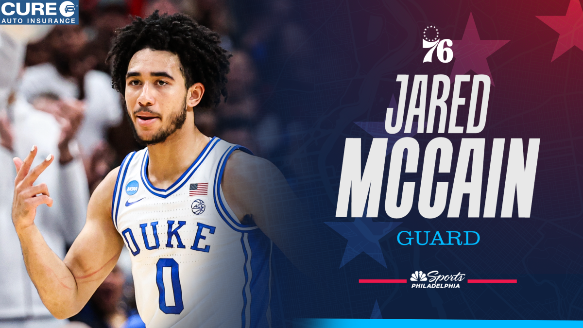 Sixers snag Duke sharpshooter Jared McCain with 16th pick – NBC Sports ...