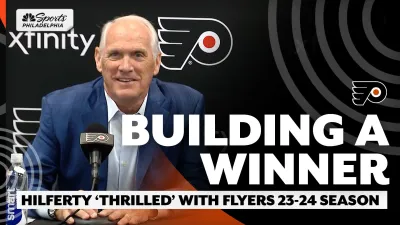 Hilferty ‘thrilled' with Flyers' leaders, says they're going to ‘build a winner'
