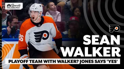 Were Flyers a playoff team with Walker? Jones says ‘yes'