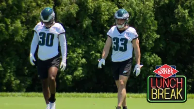 Eagles rookie CBs taking leap to NFL in stride