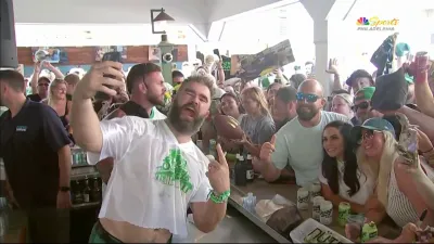 Sights and sounds from the 4th annual Kelce Beach Bash