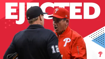 ‘We've never seen Rob Thomson this fired up' – Thomson ejected in the 6th inning