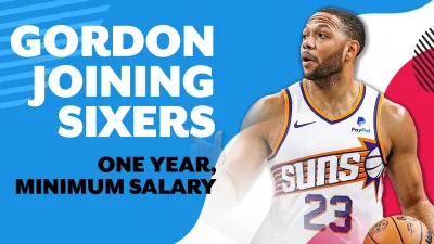 Sixers sign veteran Eric Gordon to a one-year deal