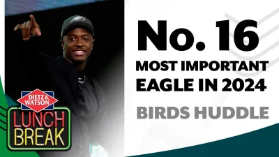 Another rookie lands on countdown of most important Eagles in 2024