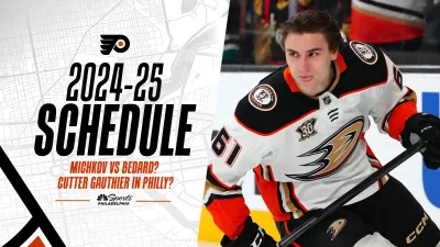 Michkov vs. Bedard? Gauthier in Philly? All the details on Flyers' 2024-25 schedule