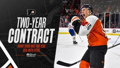 Flyers ink Brink to 2-year contract with AAV of $1.5 million