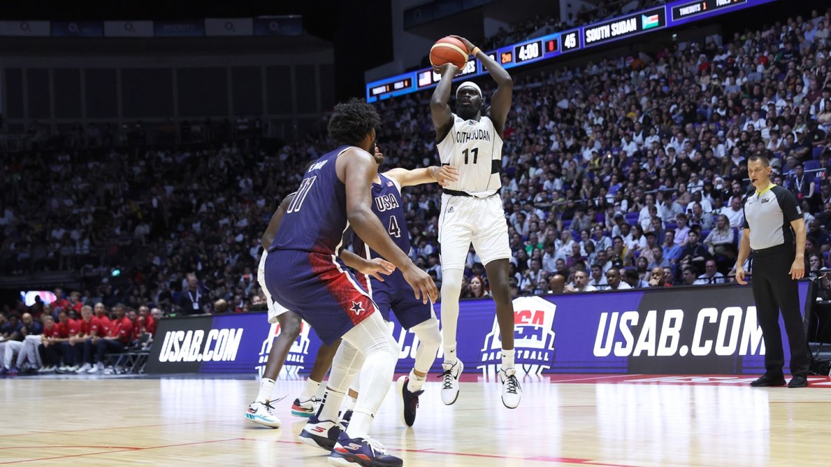 South Sudan nearly pulls off stunning exhibition victory over Team USA ...