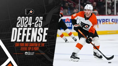 ‘No question in my mind' — York, Sanheim are Flyers' top pair entering 2024-25