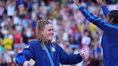 Alyssa Naeher on winning gold in Paris