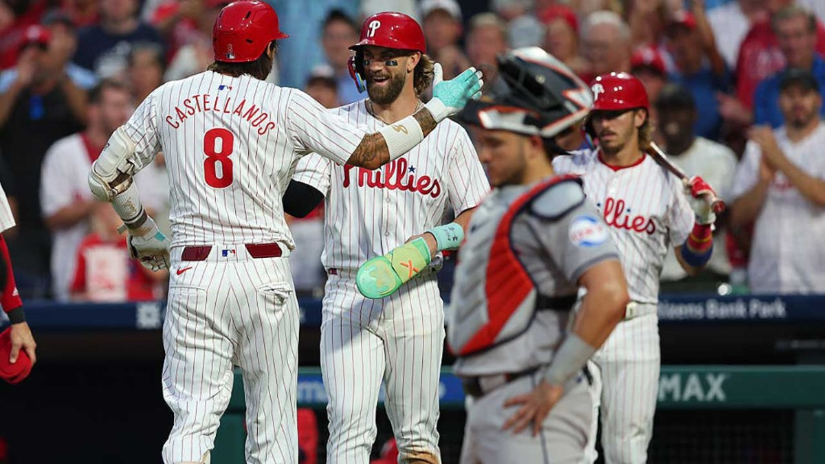 Nick Castellanos delivers game-winning swing against Justin Verlander, Aaron Nola is great in Phillies win – NBC Sports Philadelphia