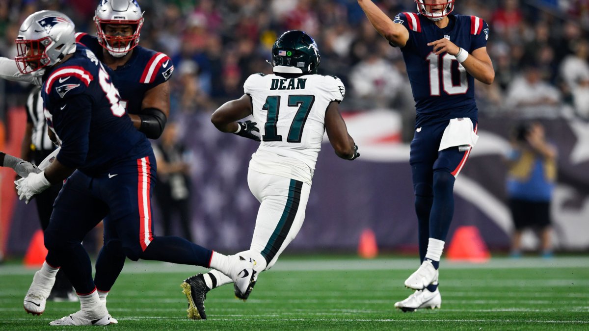 Eagles player Nakobe Dean fights hard for his starting spot – NBC Sports Philadelphia