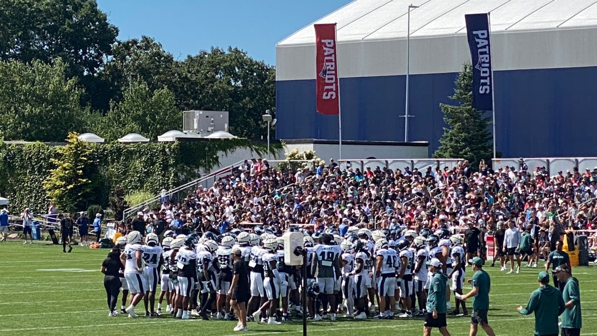 Spannendes gemeinsames Training gegen die New England Patriots – NBC Sports Philadelphia