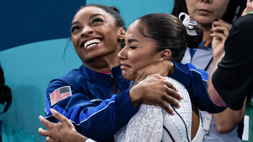 ‘Today has been absolutely wild': Biles and Chiles on final day of competition