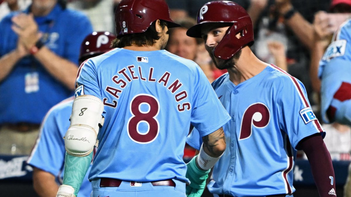 Brandon Marsh, Nick Castellanos shift momentum in Phillies' massive  series-opening comeback – NBC Sports Philadelphia