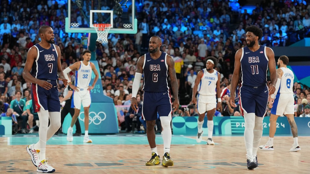 Joel Embiid leaving Paris with gold as Team USA holds off France in
