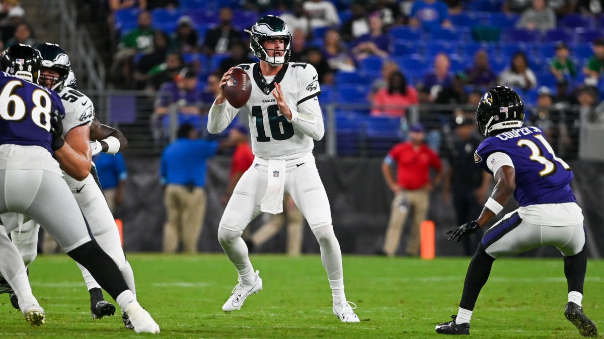 How Tanner McKee played better in the season opener than his numbers suggest – NBC Sports Philadelphia