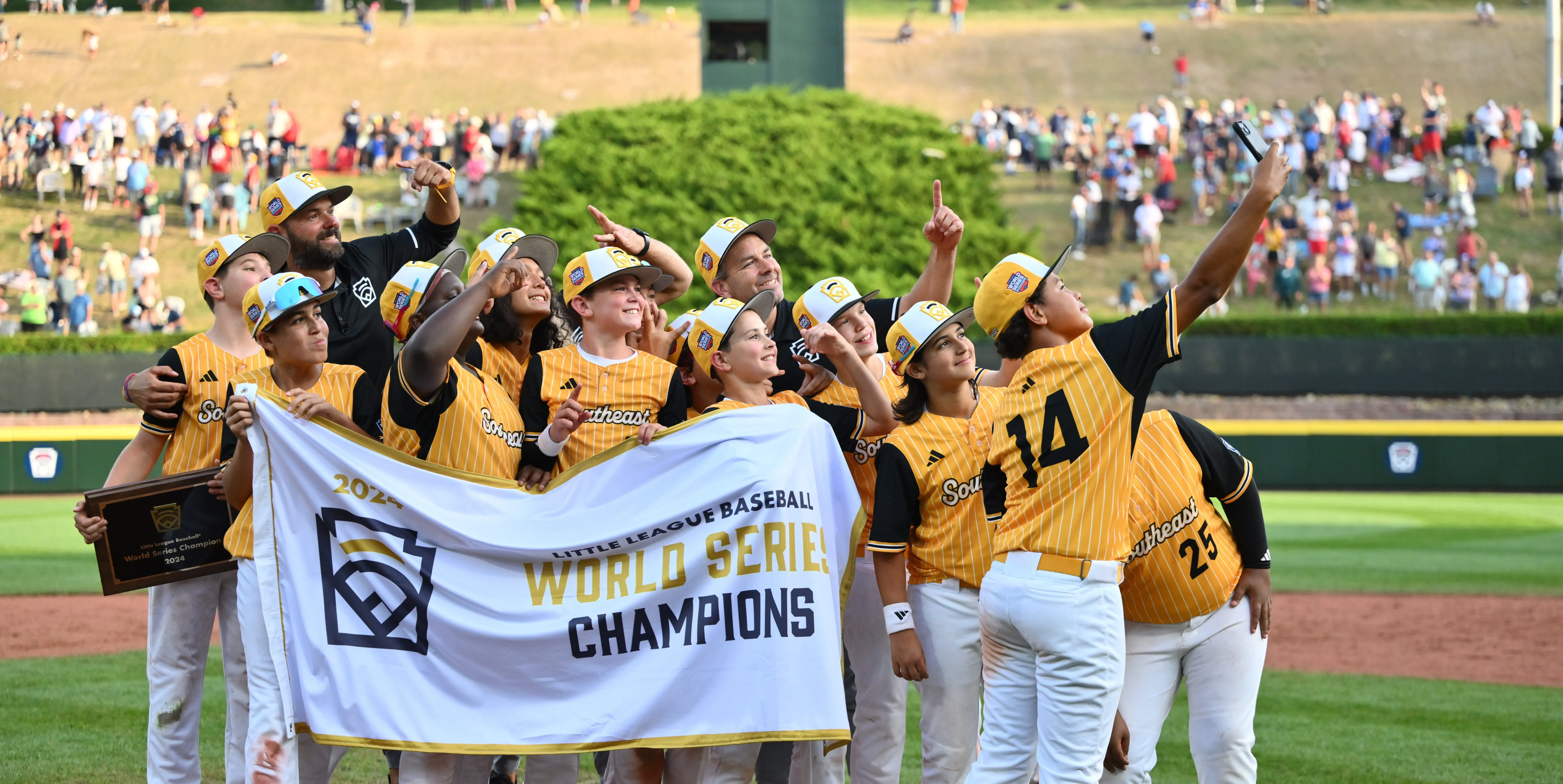 California, Curaçao Little League Baseball World Series title game