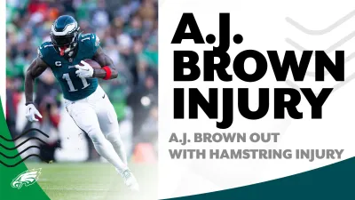 A.J. Brown to miss Week 2 home opener with hamstring injury