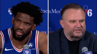 ‘Whatever it takes' — Embiid, Morey focused on getting to the playoffs healthy