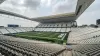 Eagles get their 1st glimpse of Corinthians Arena in São Paulo 