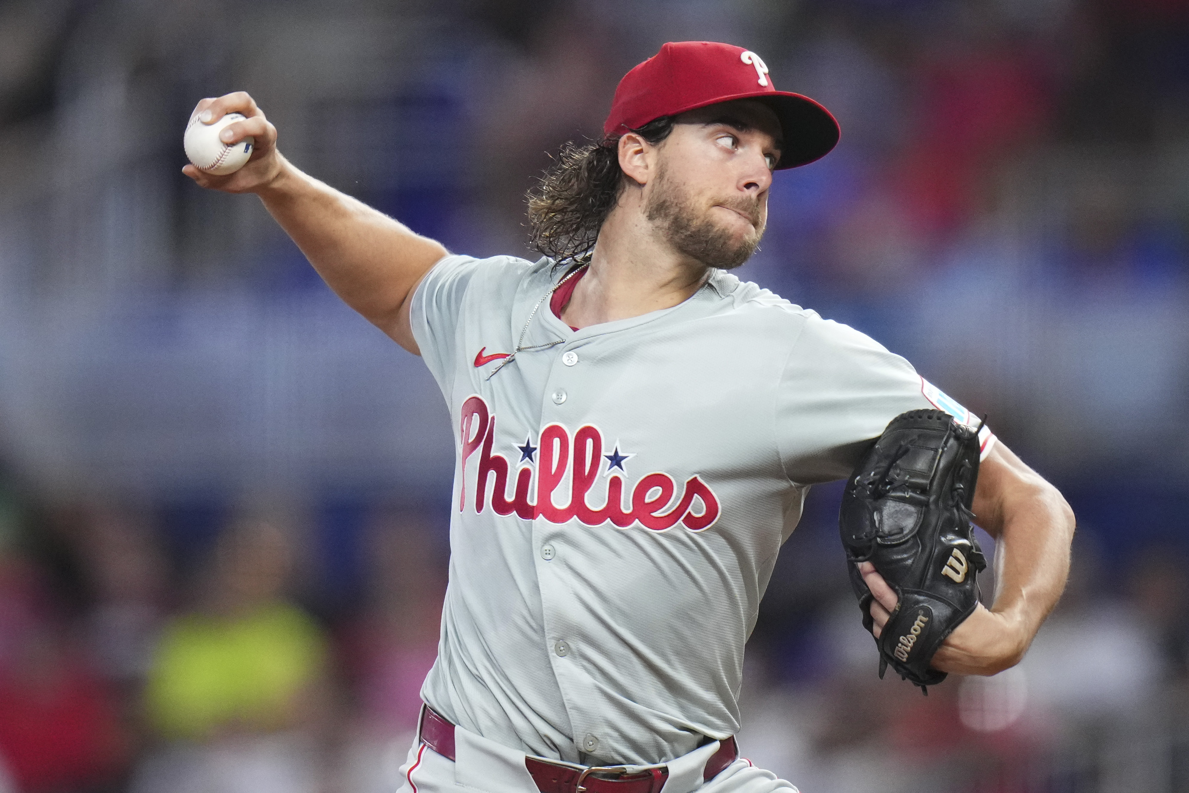 Nola ‘out of sync’ in rare off day against Marlins, Phillies snap