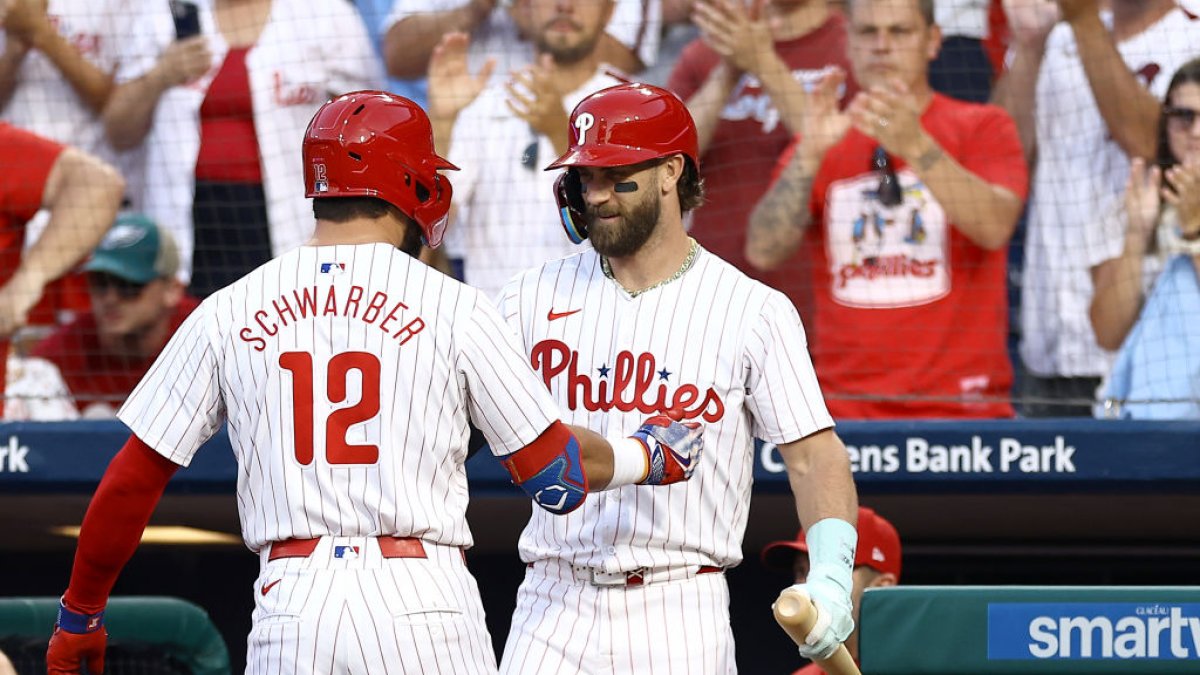 Cal Stevenson is the Phillies’ newest addition and delivers a win in a crazy 8th inning – NBC Sports Philadelphia